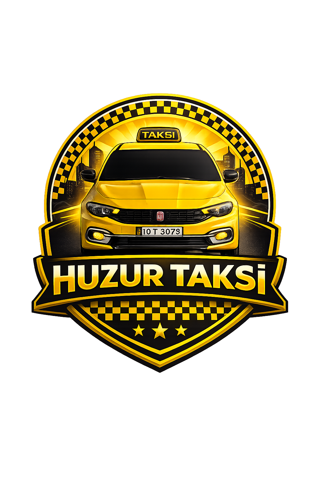 Huzur Taksi Logo
